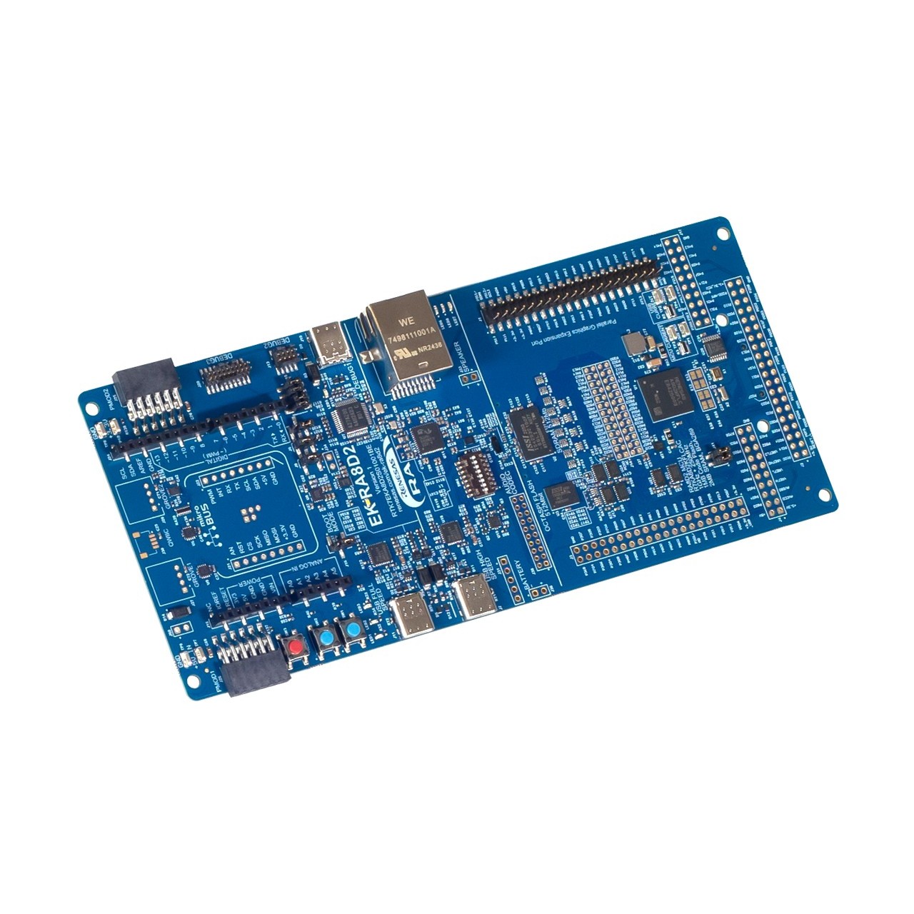 【RTK7EKA8D2S01001BE】RA8D2 EVALUATION KIT WITH LCD PA