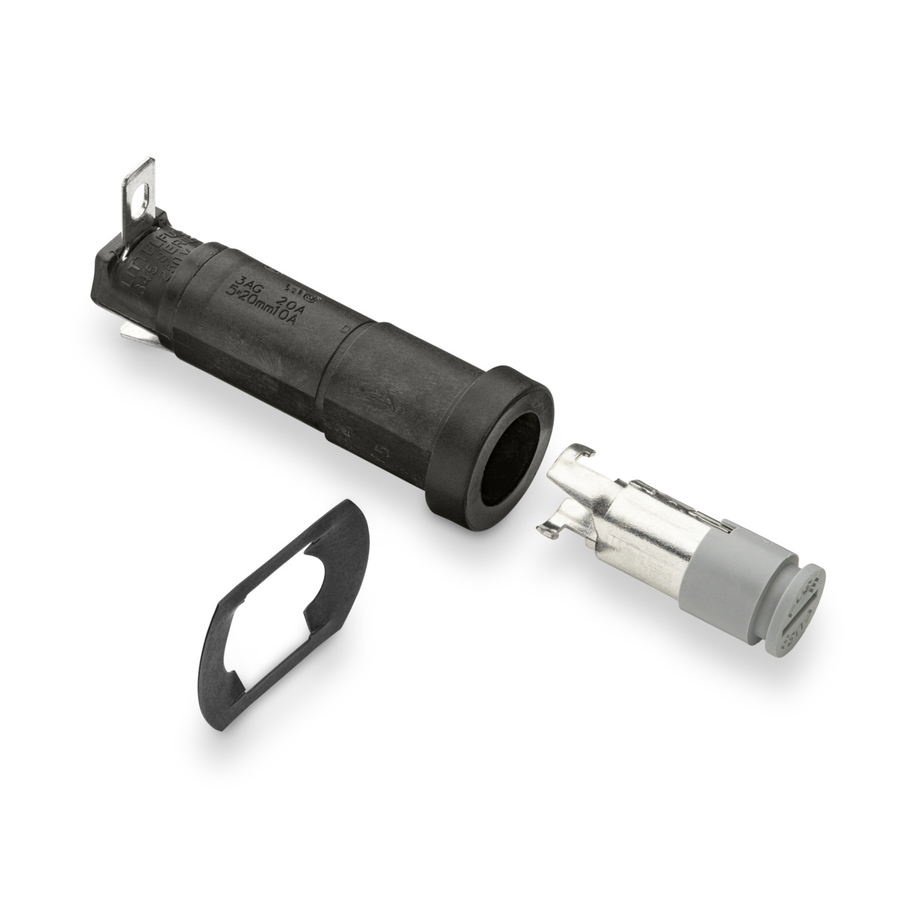 【03453HS1HXN】FUSE HLDR CART 250V 20A PNL MNT