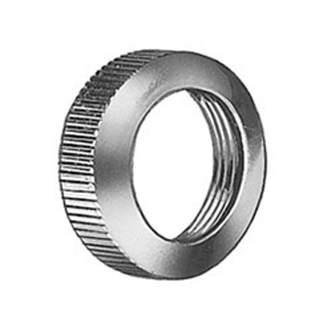 【8304】KNURLED NUT 3/4" BRASS 5/8"-32