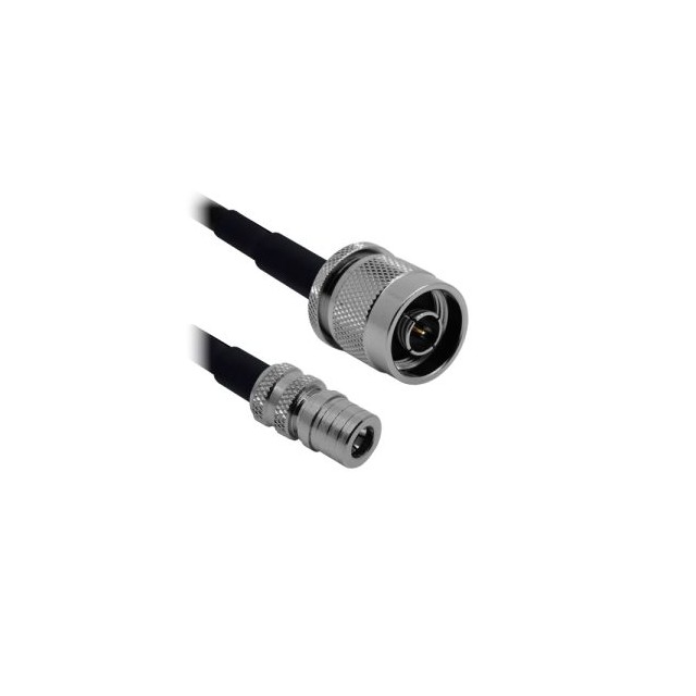 【ASMQM2000R058L11】QMA(M) TO N-TYPE(M) 20M LOW LOSS