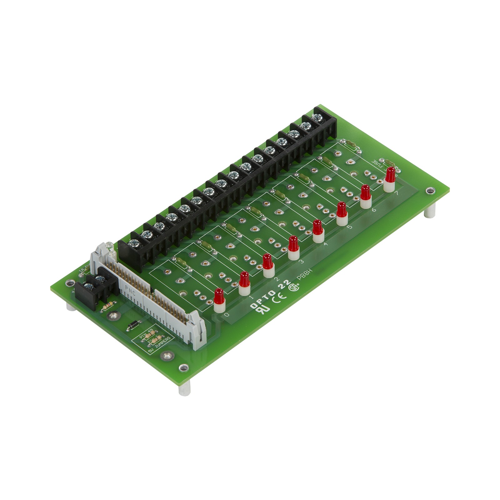 【PB8H】G1 8-CHANNEL RACK WITH HEADER CO