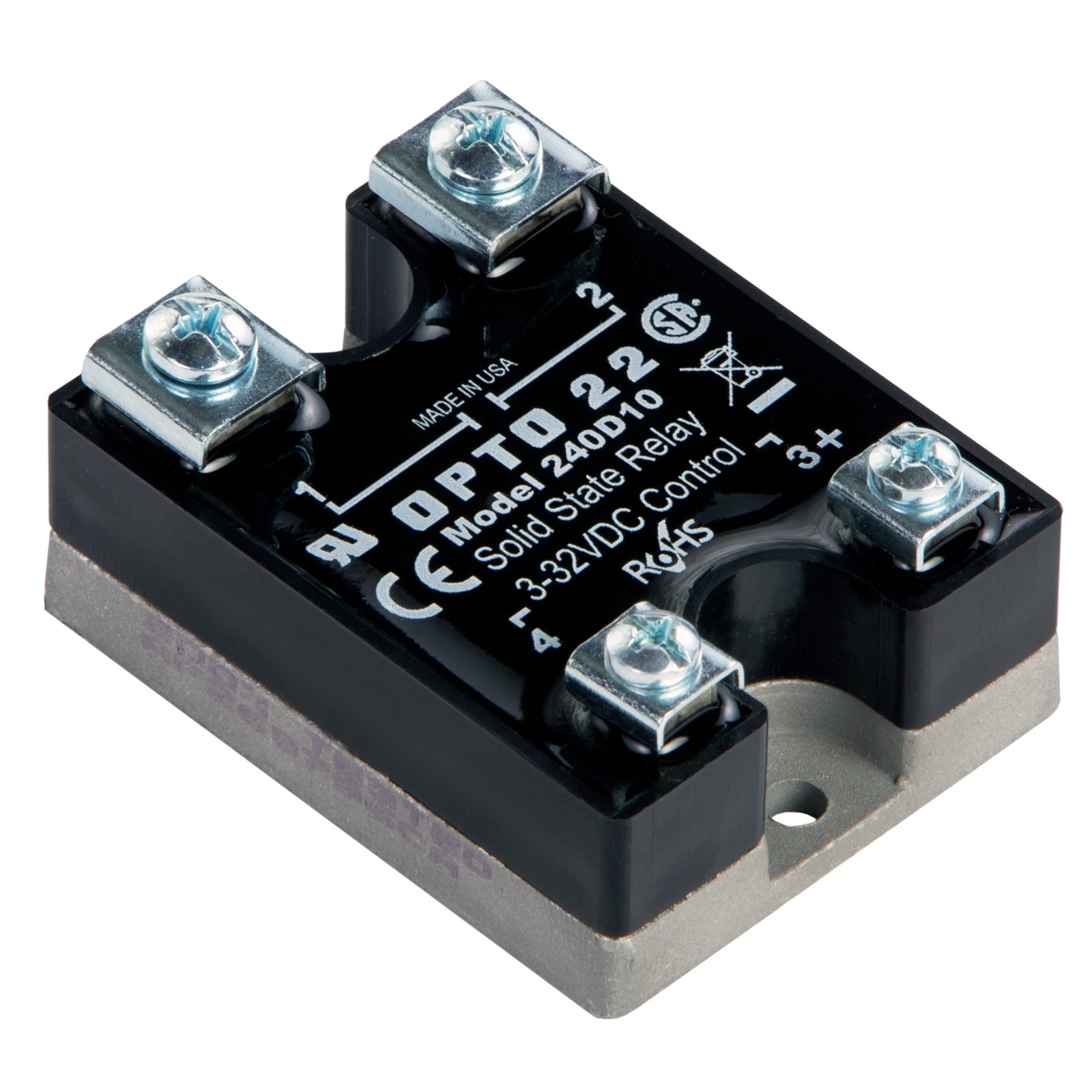 【240D10】240 VAC, 10 AMP, DC CONTROL SOLI