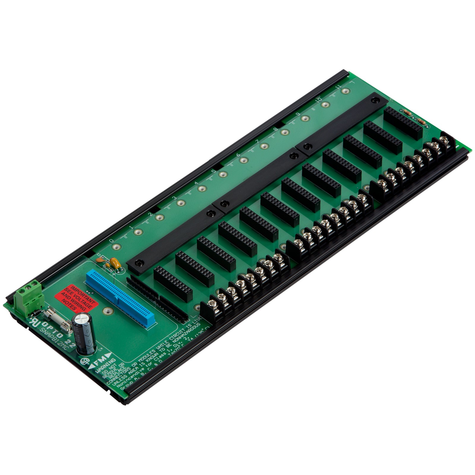 【SNAP-B12MC】SNAP B-SERIES 12-MODULE RACK WIT