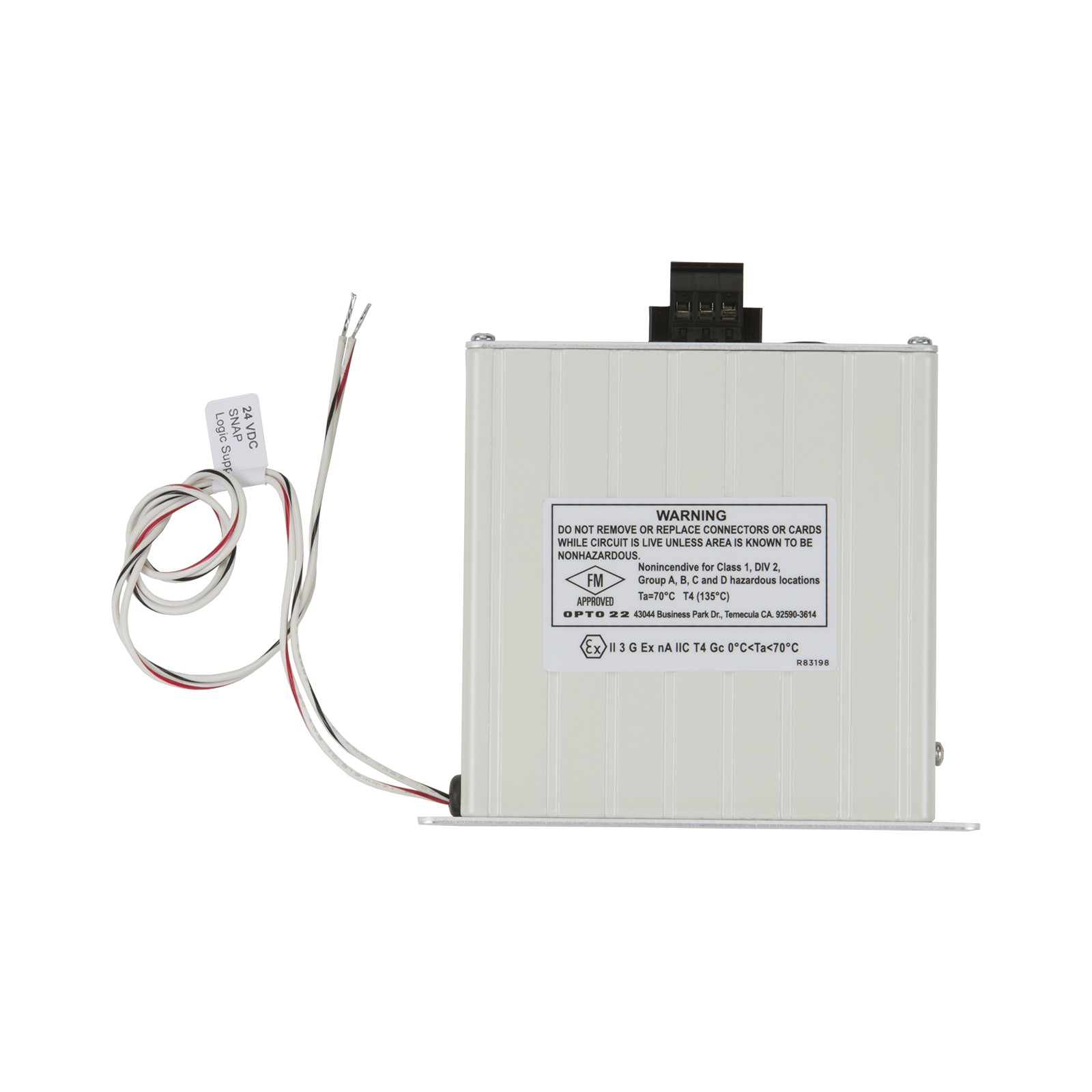 【SNAP-PS24】SNAP POWER SUPPLY, 110 VAC TO 24