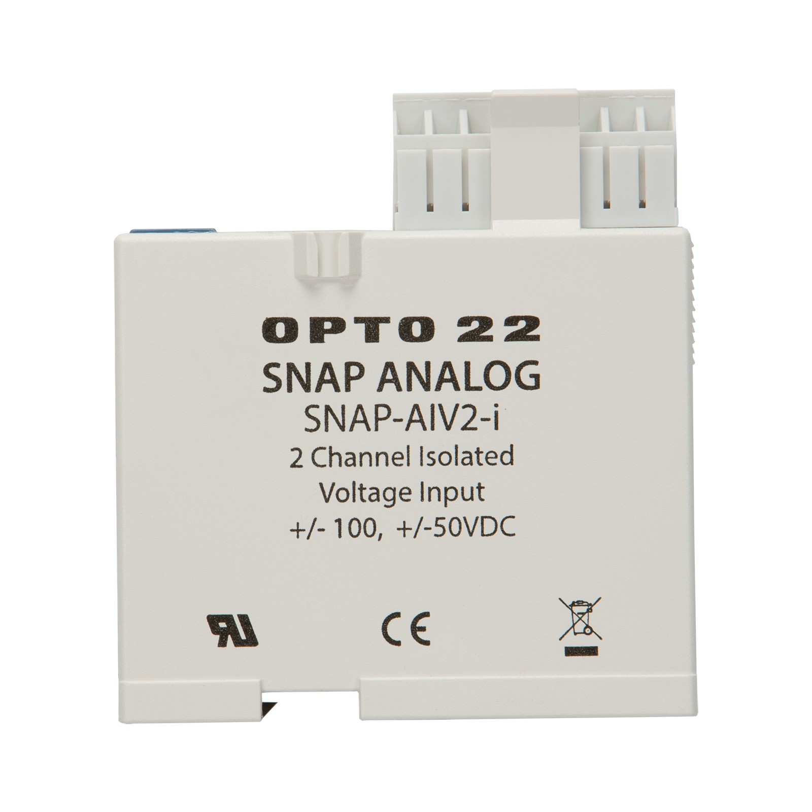 【SNAP-AIV2-I】SNAP 2-CH ISOLATED -100VDC TO +1