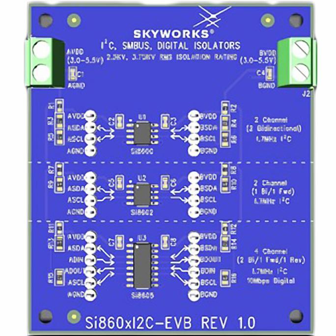 EVAL BOARD FOR SI860X