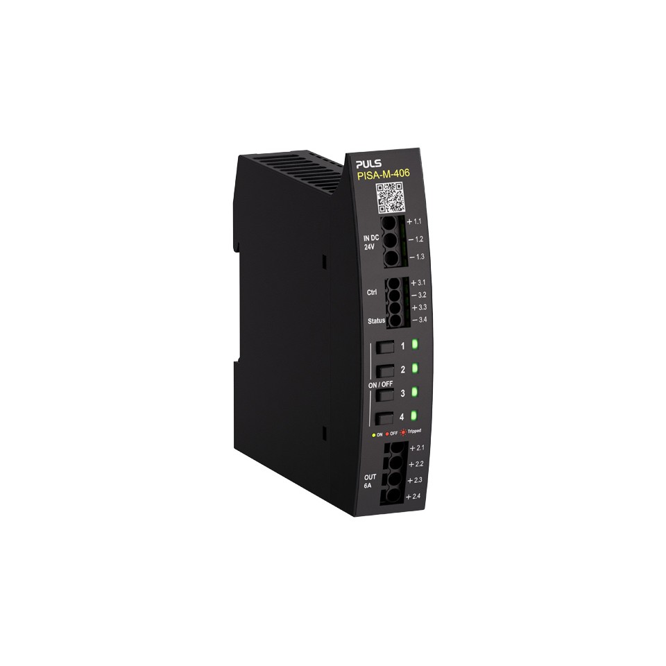 【PISA-M-406】PROTECTION MODULE, 12 OR 24VDC,