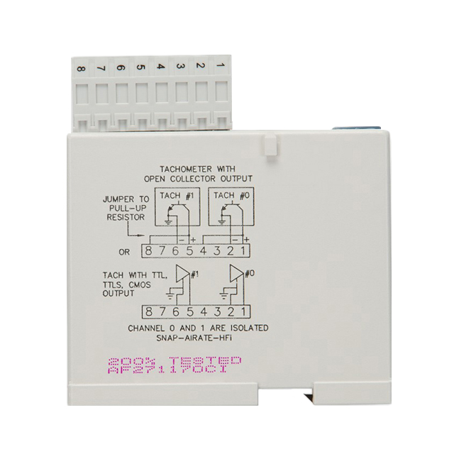 【SNAP-AIRATE-HFI】SNAP ISOLATED 2-CH ANALOG FREQUE