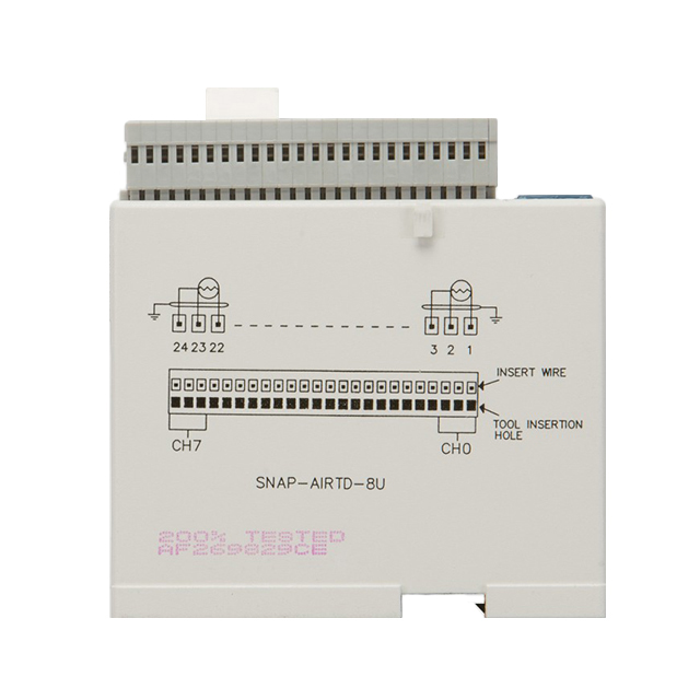 【SNAP-AIRTD-8U】SNAP 8-CH MULTIFUNCTION RTD/RESI