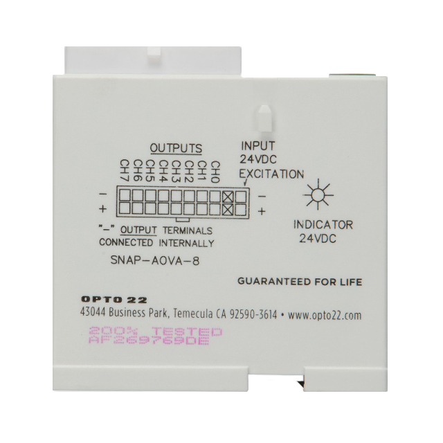 SNAP 8-CH ANALOG MULTIFUNCTION O