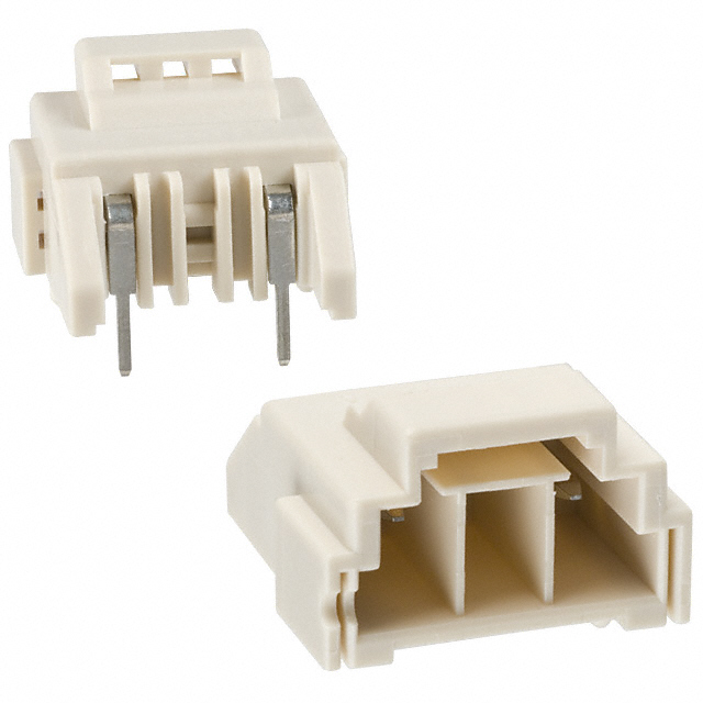 Connector Header Through Hole, Right Angle 3 position 0.312