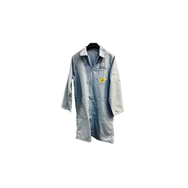 【CQ-ESD-LABCOAT-L】ESD LAB COAT (POLYESTER, COTTON,