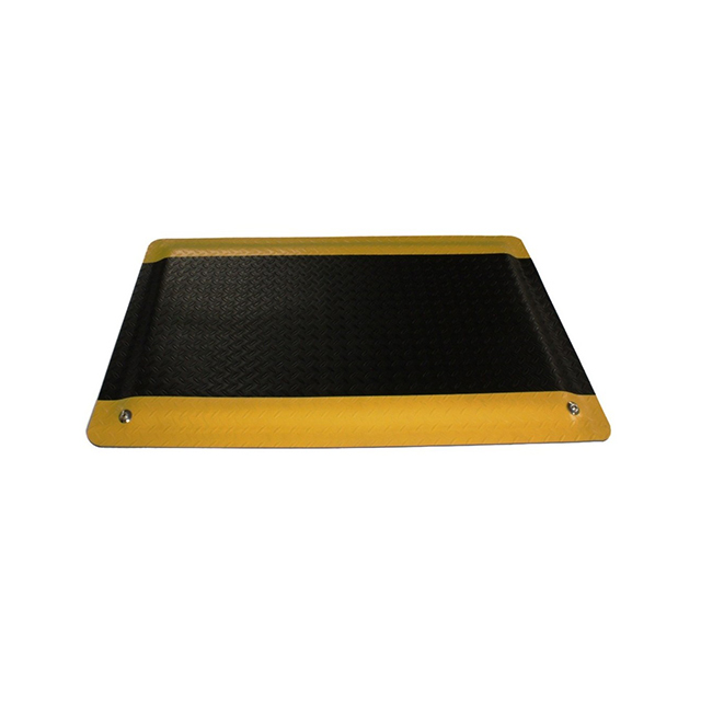 【ESD-MAT-FLOOR-BLACK-YELLOW】ESD ANTIFATIGUE FLOOR MAT (BLACK