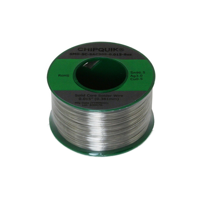 【SMD-SC-SAC305-0.015-8OZ】SN96.5/AG3.0/CU0.5 .015" SOLDER