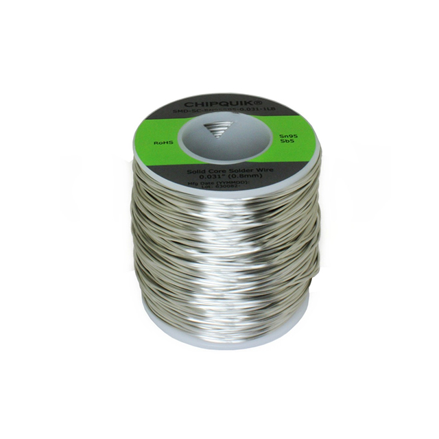 【SMD-SC-SN95SB5-0.031-1LB】SN95/SB5 .031" SOLDER WIRE 1LB S