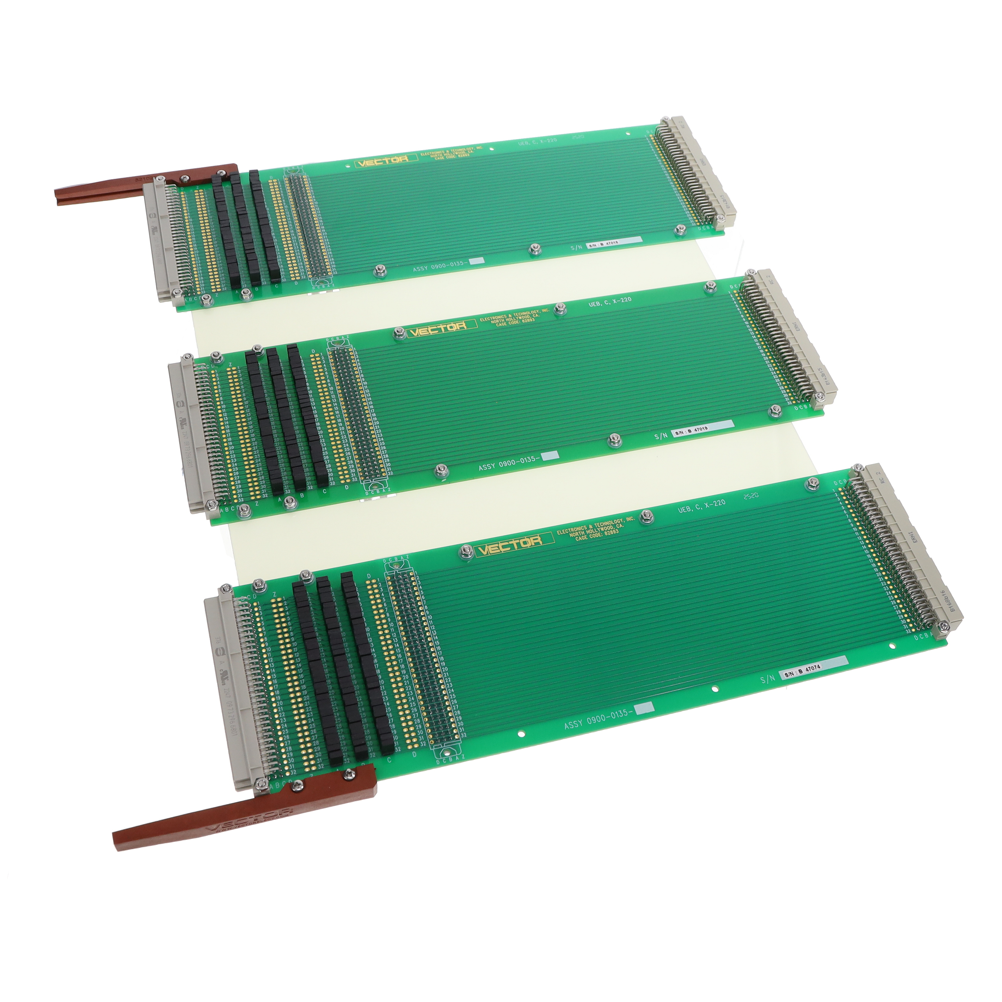 【UEB220-9U】CARD EXTENDERS 96 PINS CONTACTS