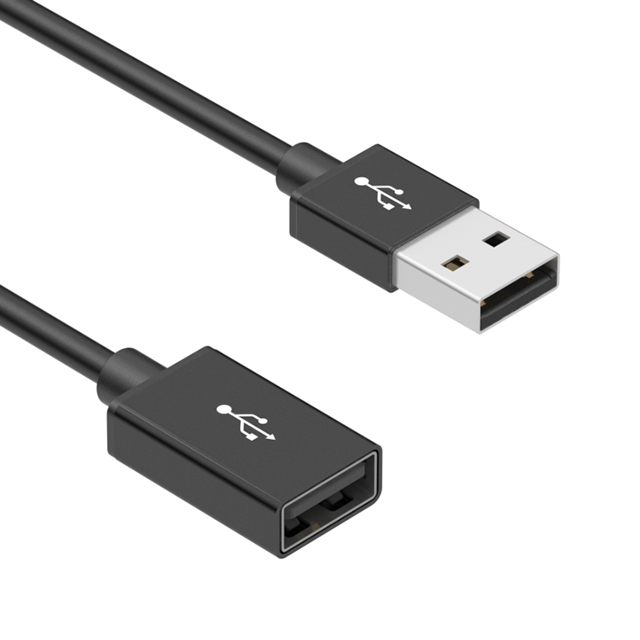 디바이스마트,케이블/전선 > USB 케이블 > USB 케이블(미분류),,10-02329,CBL USB2.0 A RCPT TO A PLG 6.56' / Digi-Key Part Number : 839-1425-ND