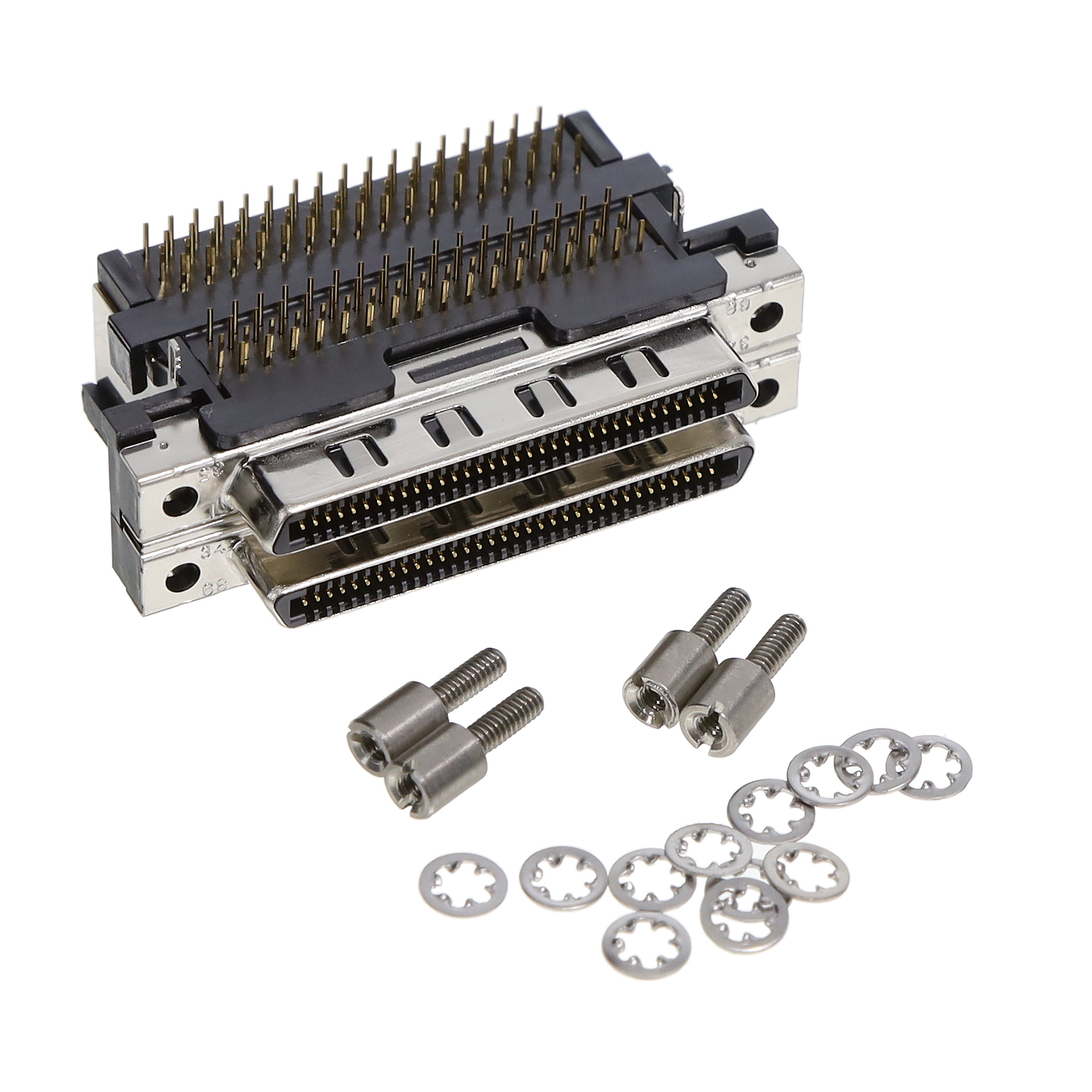 【785634-01】VHDCI CONNECTOR, DUAL STACK, 68-