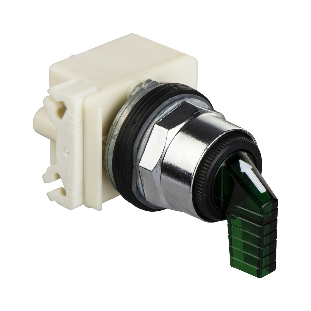 【9001K11J38GH5】SELECTOR SWITCH 600VAC 10A 30MM