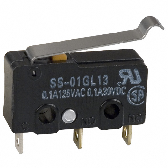디바이스마트,스위치/부저/전기부품 > 스위치 > 마이크로 스위치/리미트 스위치,,SS-01GL13,SWITCH SNAP ACT SPDT 100MA 125V / Digi-Key Part Number : SW865-ND