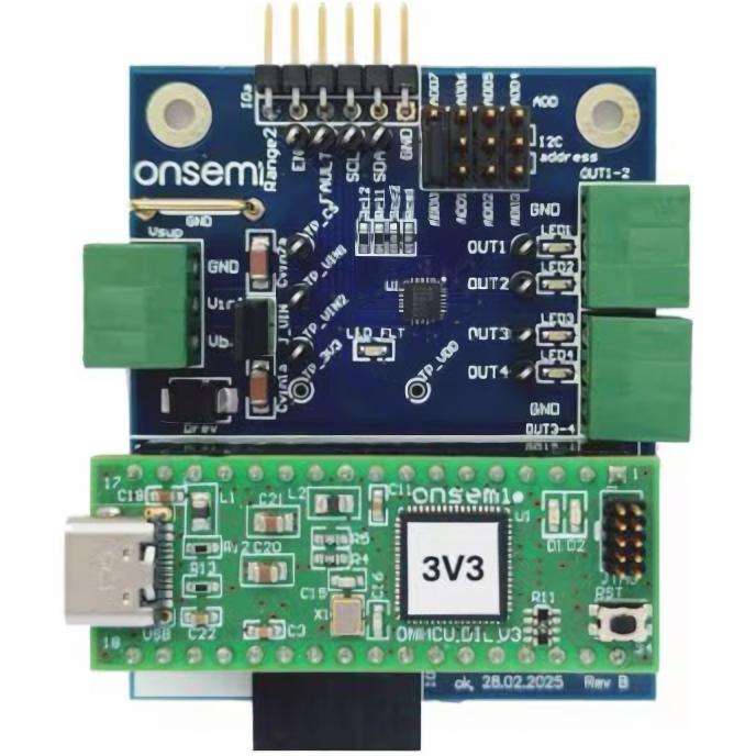 【NCV760040GEVK】QUAD HIGH-SIDE DRIVER EVALUATION