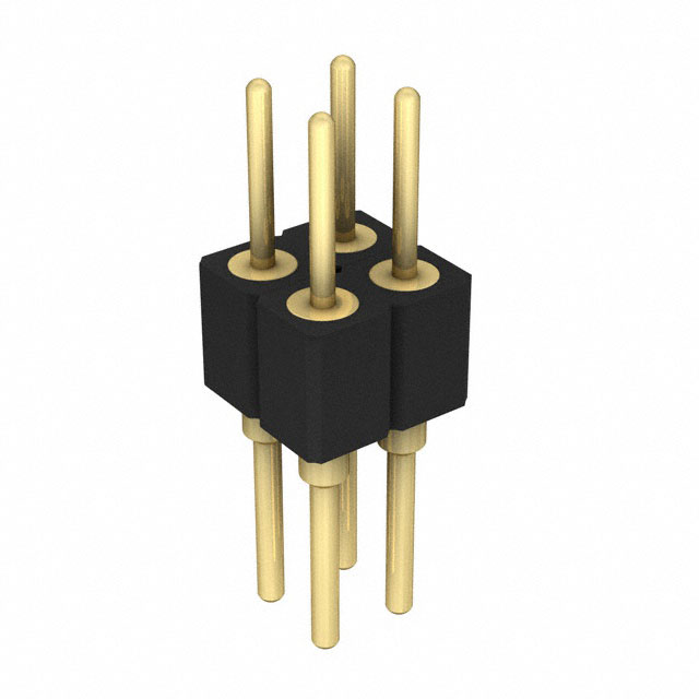 Connector Header Through Hole 4 position 0.079 (2.00mm)