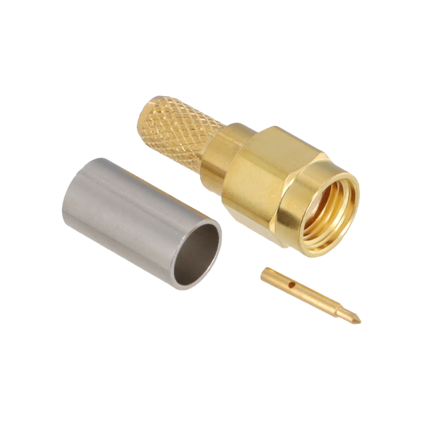 【BU-1420407011】CONN SMA PLUG STR 50OHM CRIMP