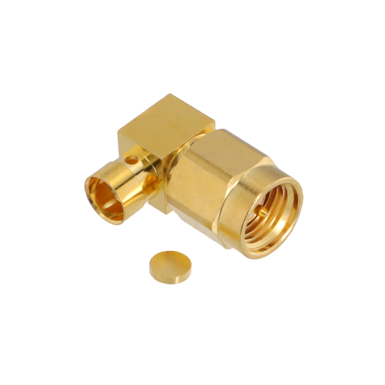 【BU-1420694101】CONN SMA PLUG R/A 50 OHM SOLDER