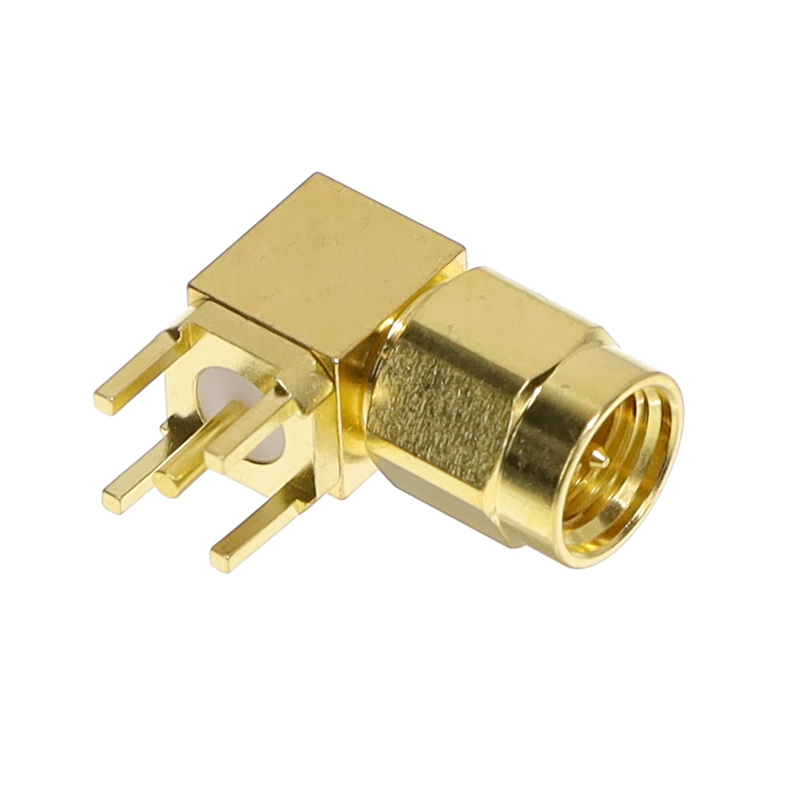 【BU-1420801301】CONN SMA PLUG R/A 50OHM PCB