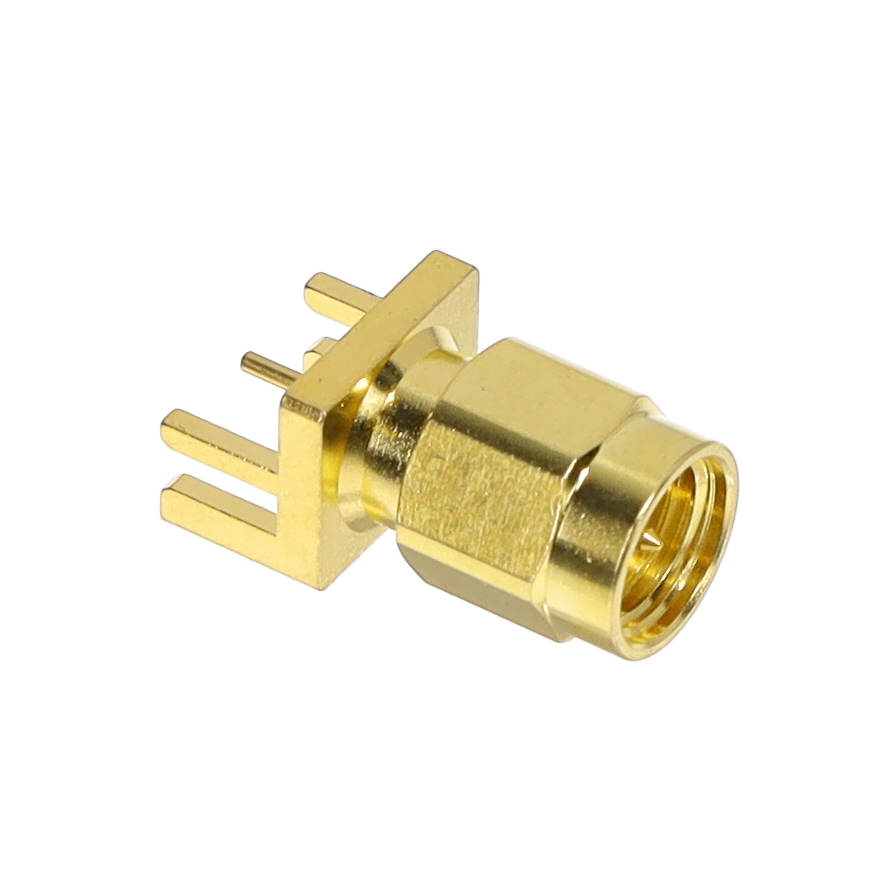 【BU-1420801801】CONN SMA PLUG STR 50OHM EDGE M