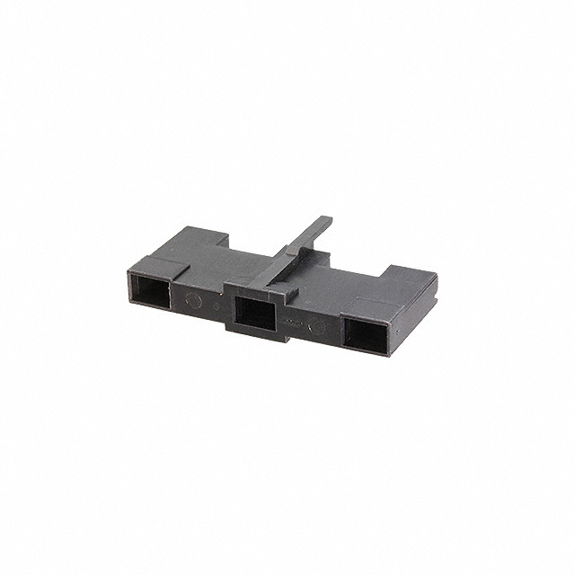 3 Position Housing Connector Female, Receptacle Black 0.250