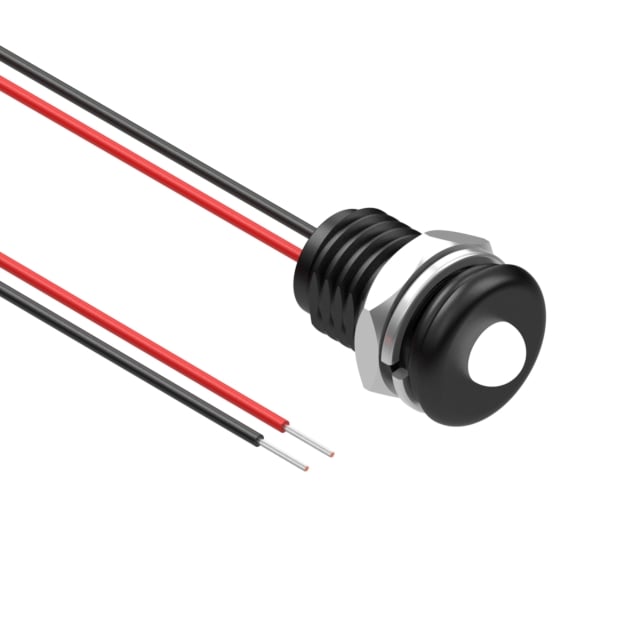 【12-00047】LED PNL IND WHITE IP68 5MM LEADS