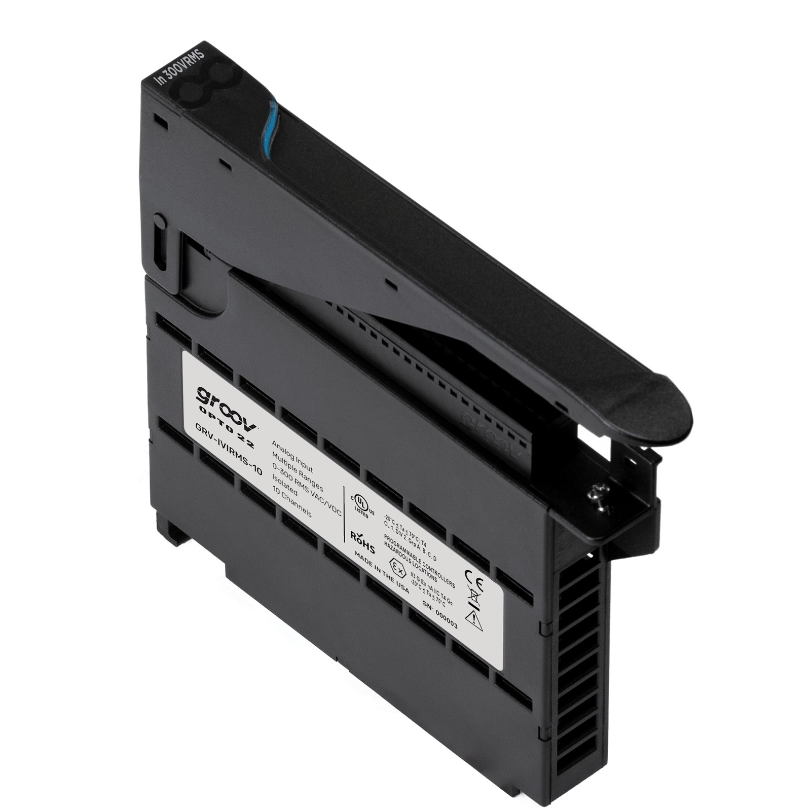 【GRV-IVIRMS-10】ANALOG RMS VOLTAGE INPUT, 10 CHA