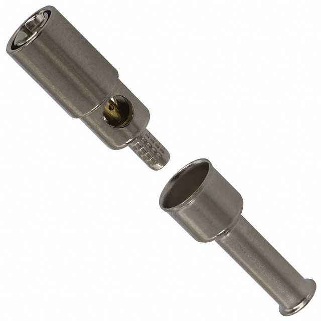 SMB Connector Plug, Female Socket 50 Ohms Free Hanging (In-Line) Crimp or Solder