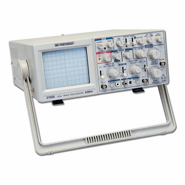 60 MHz Bench Oscilloscopes Interface CRT Display 2 Channel 400V