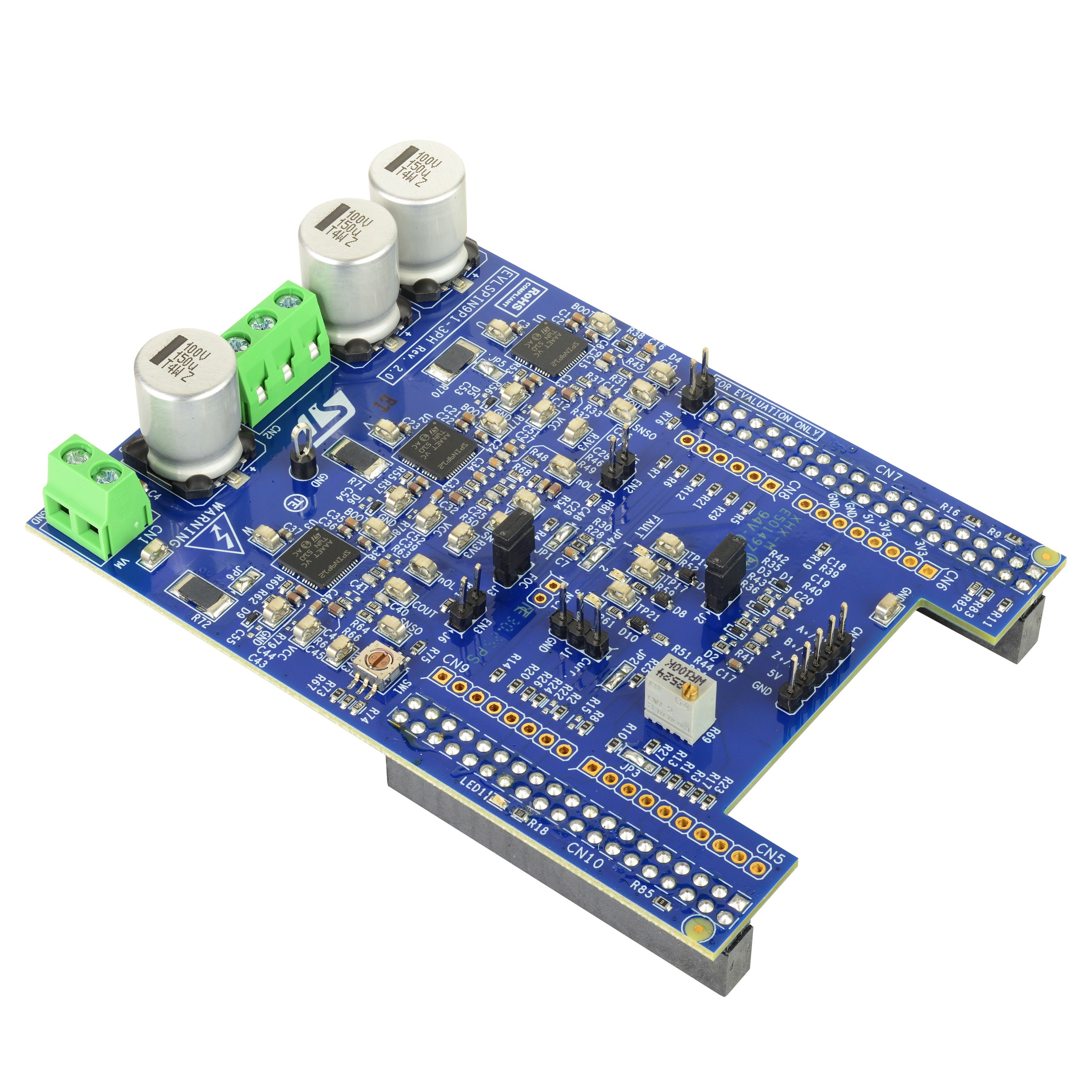 【EVLSPIN9P1-3PH】3-PHASE DRIVER FOR BLDC/PMSM MOT