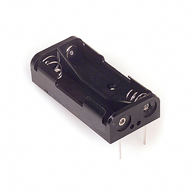 Battery Holder (Open) AAA 2 Cell PC Pin