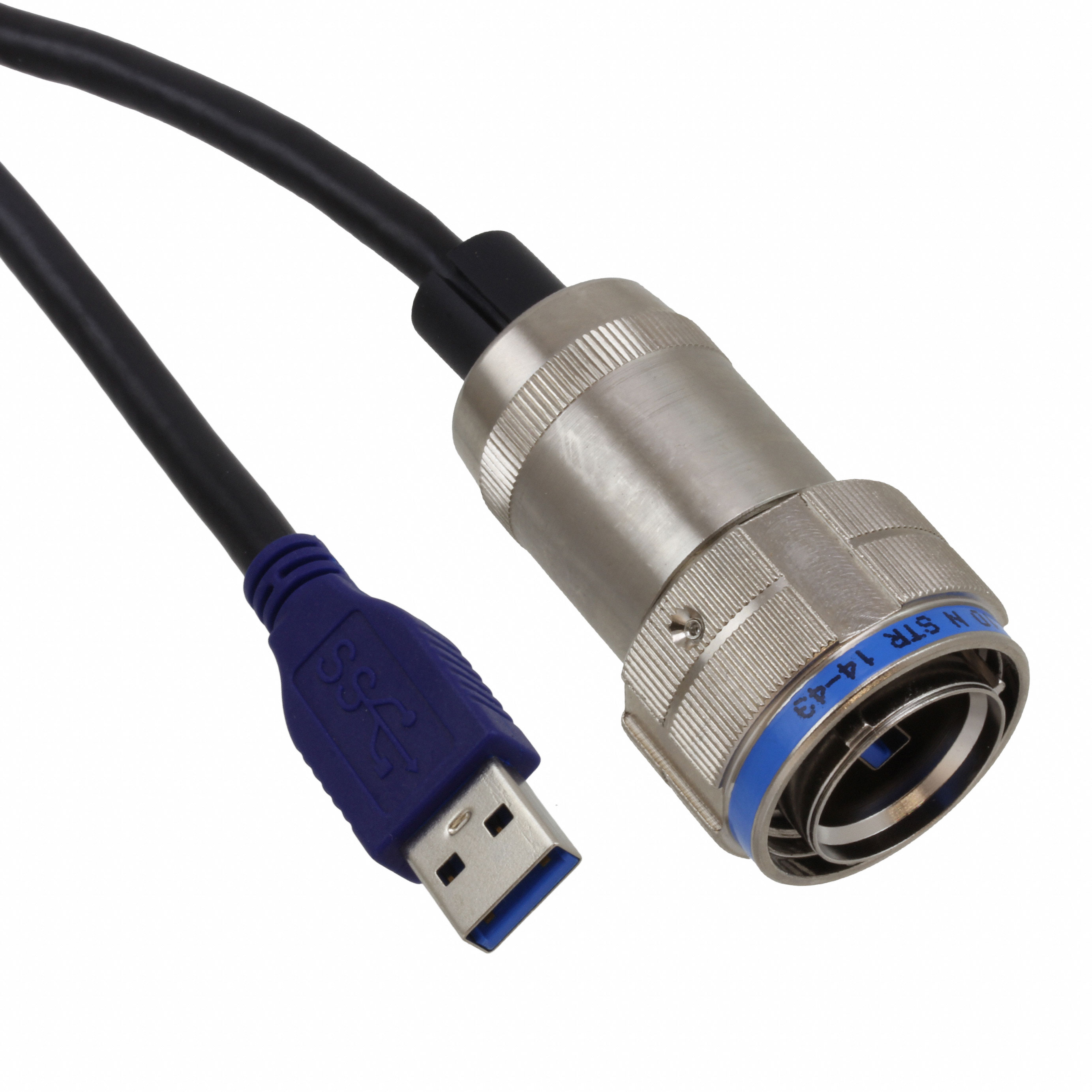 디바이스마트,케이블/전선 > USB 케이블 > USB 케이블(미분류),,USB3FTV6A10NSTR,PLUG W/ A CODED 1.0 M USB3-A COR / Digi-Key Part Number : APC1679-ND
