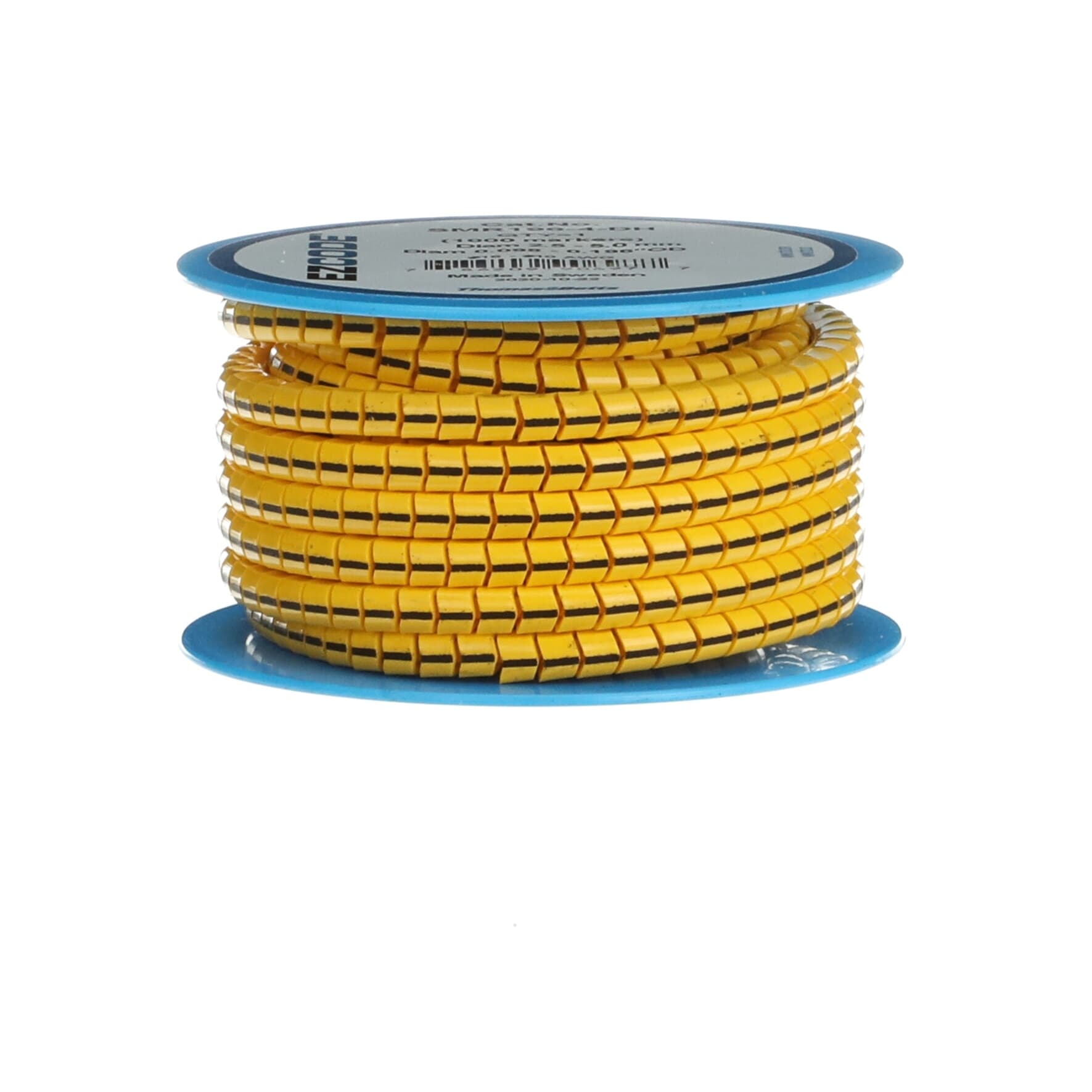 【SMR196-4-DH】WIRE MARKER YEL:-(RL/1000)AWG16-