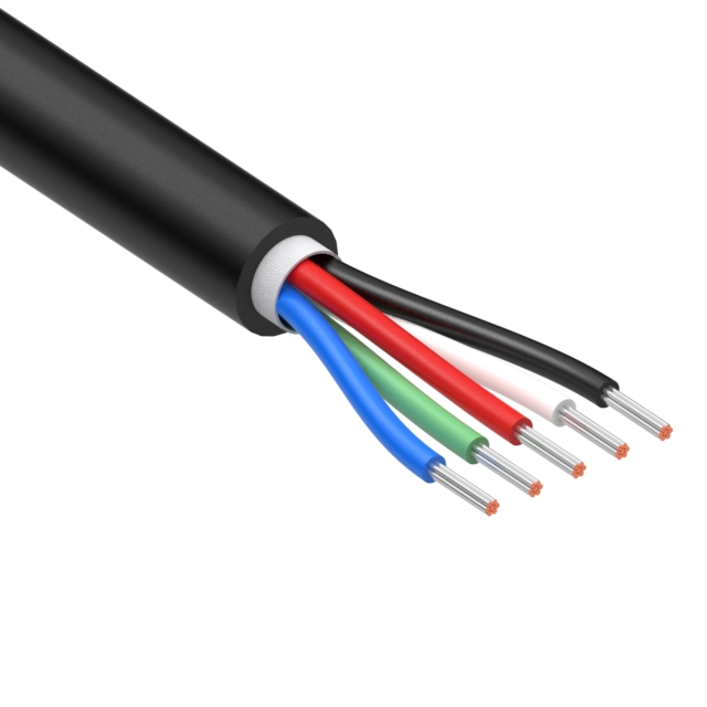 【30-03691】WIRE, 5C TS, 20 AWG BLACK