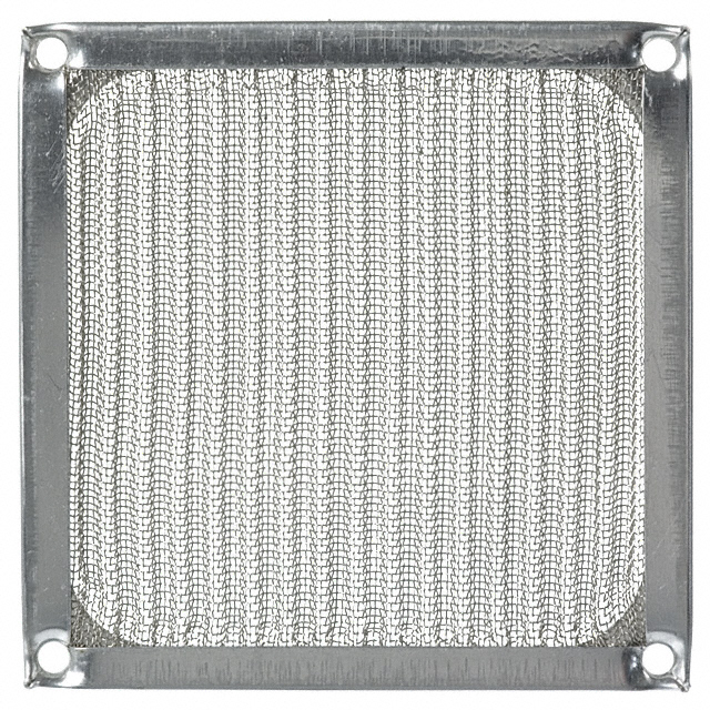 92mm Sq Fan Filter/Screen Aluminum Washable in solvent or degreaser