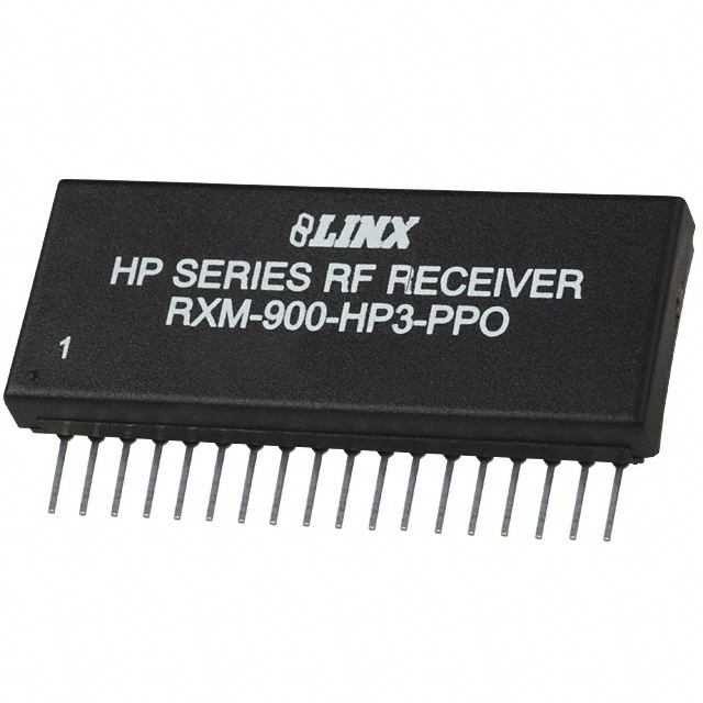 HP3 RF Receiver FM, FSK 902MHz ~ 928MHz -100dBm 56kbps Through Hole 18-SIP