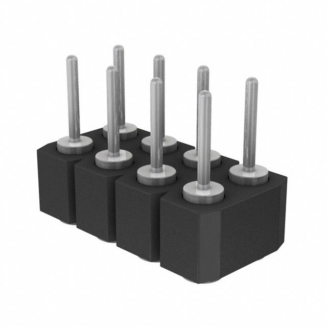 Connector Header Surface Mount 8 position 0.100 (2.54mm)