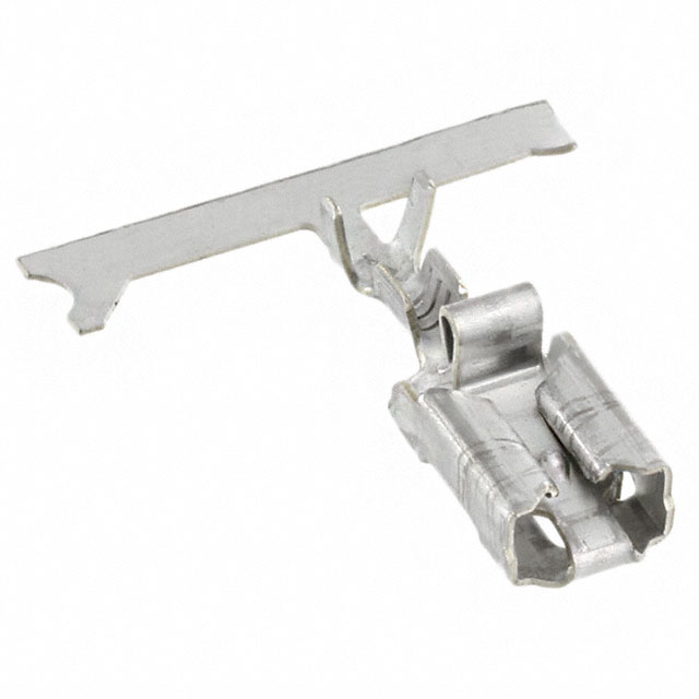 0.250 (6.35mm) Quick Connect Female 17-20 AWG Crimp Connector Non-Insulated