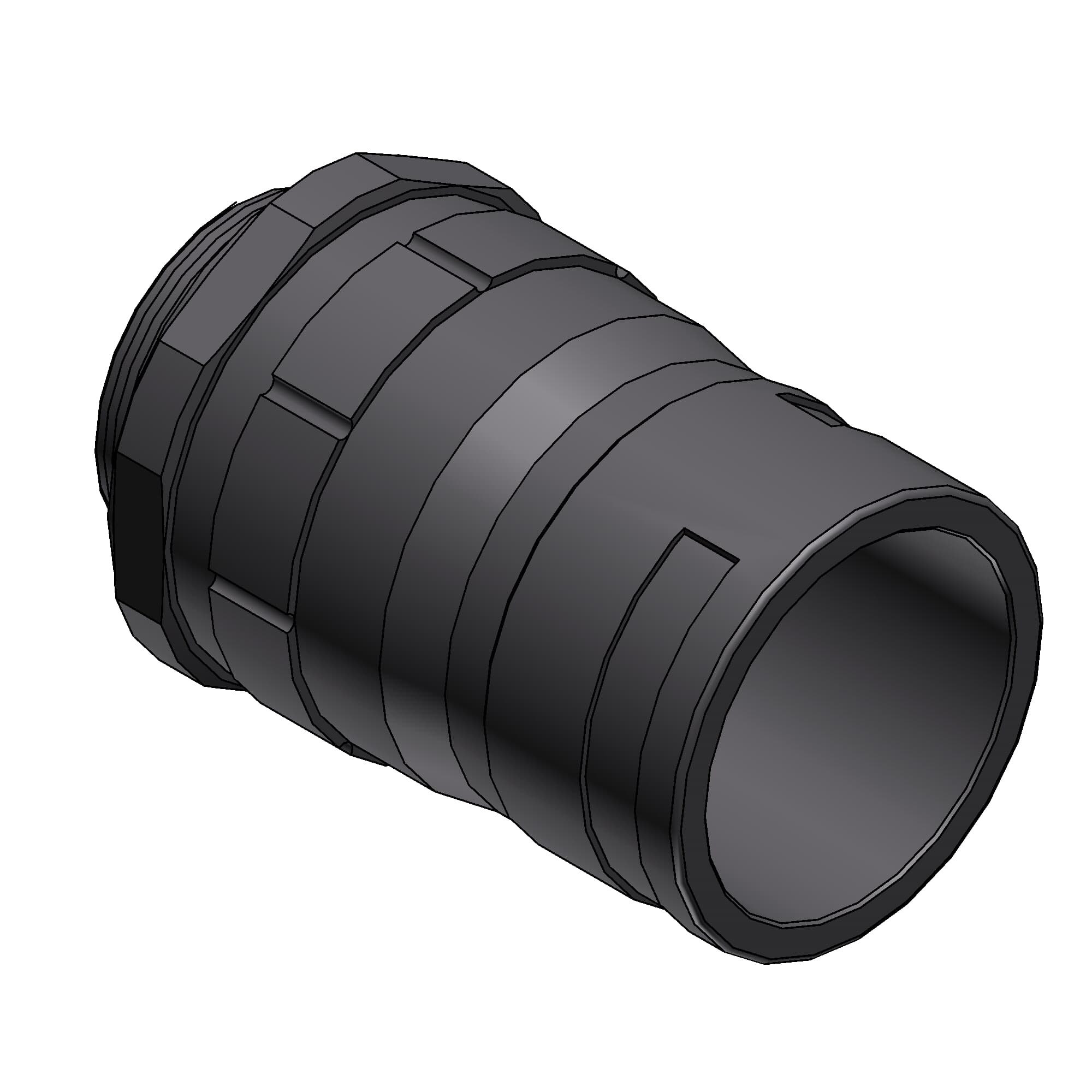 【SVEMV-M207-10】EMC FTNG PA6/AL M20 NW17 10MM GR