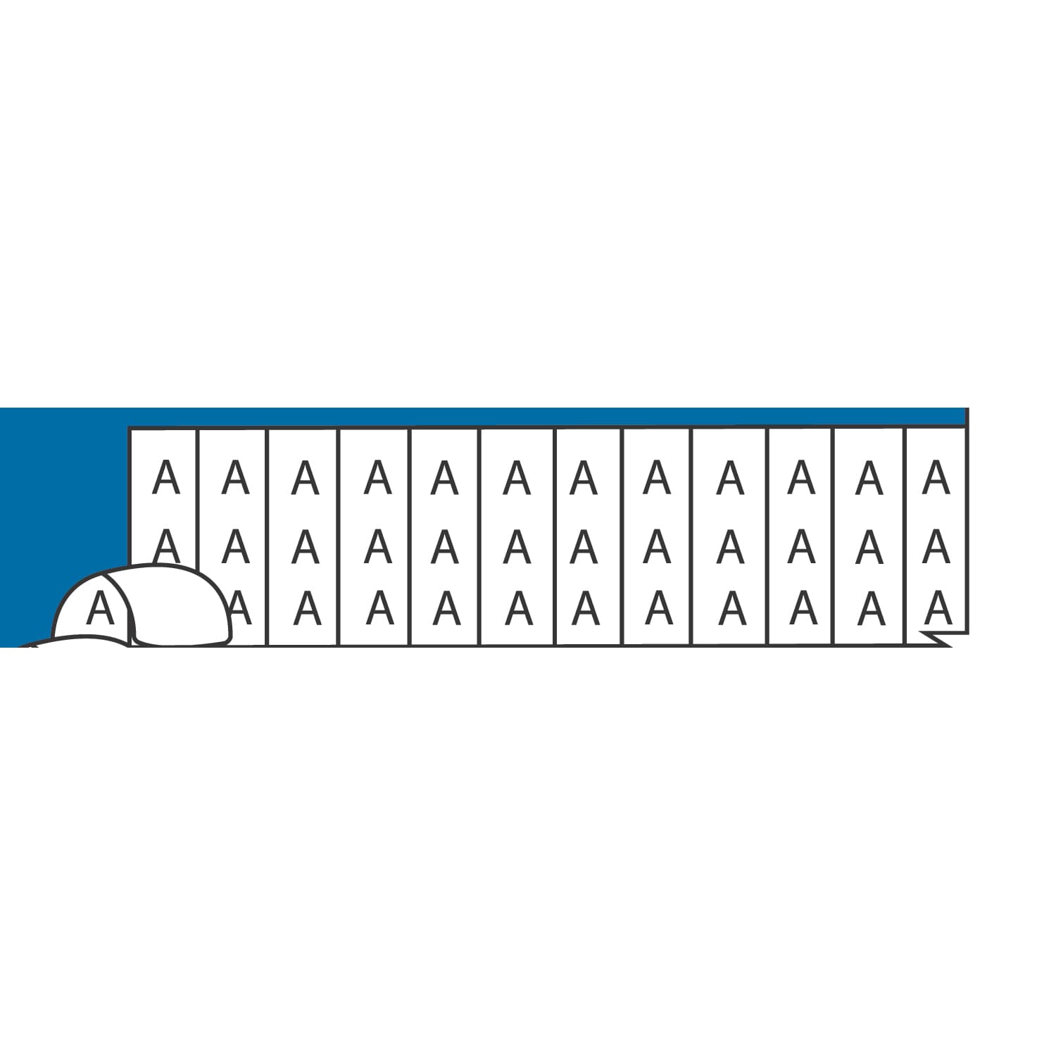 【WCCP1-25S】E-Z-MRK CARD 1PK=25CARDS, QTY 1