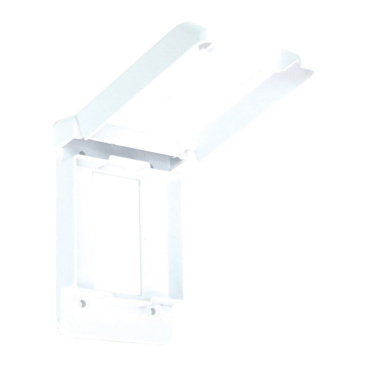 【WPCV-GFI-V-W】1 GANG VERTICAL WP COVER GFCI WH