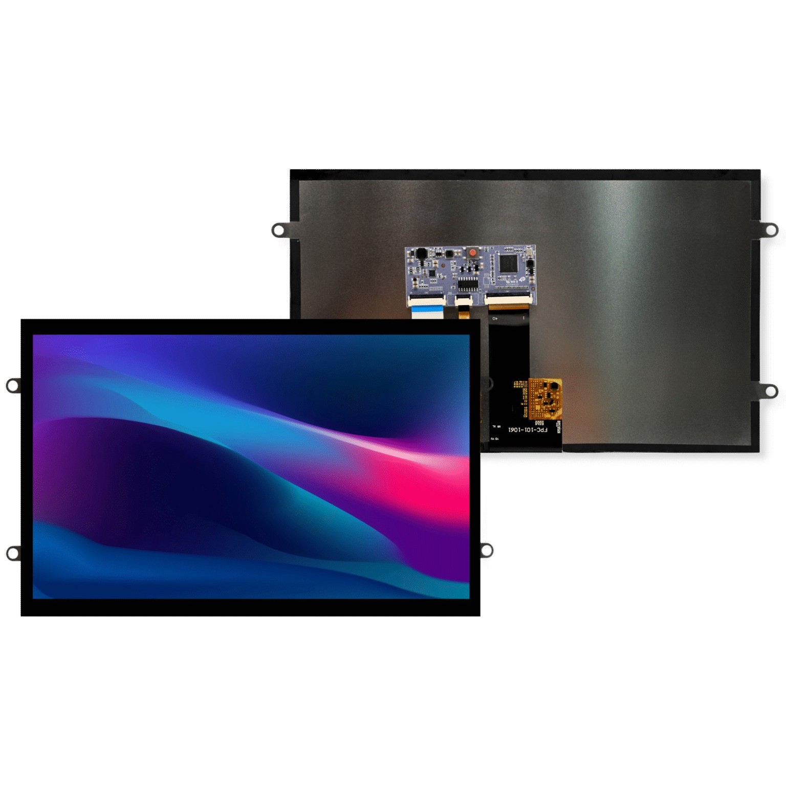 【4DHDMI-101-1024-600-CT-EAR-1000】5.0'' 800 X 480 500CD/M2 CAPACIT