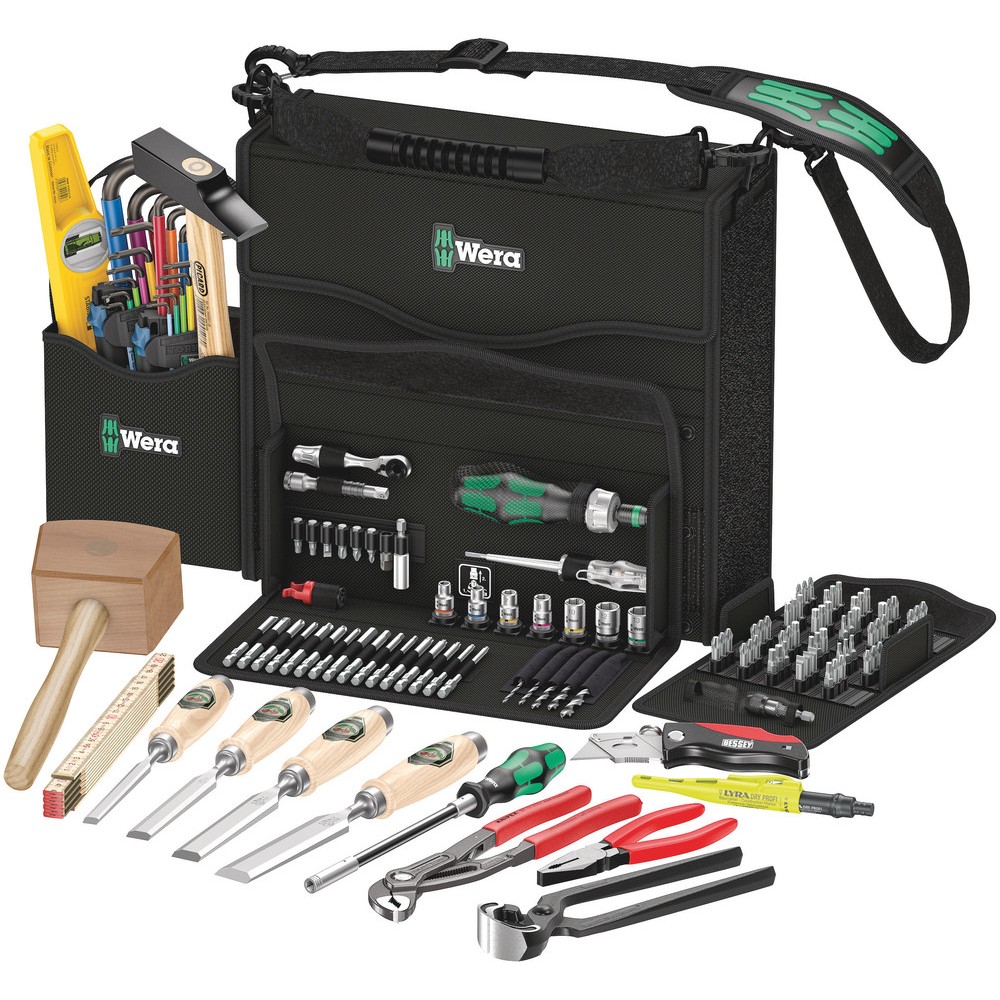 【5134011001】WERA 2GO H 1 TOOL SET FOR WOOD A
