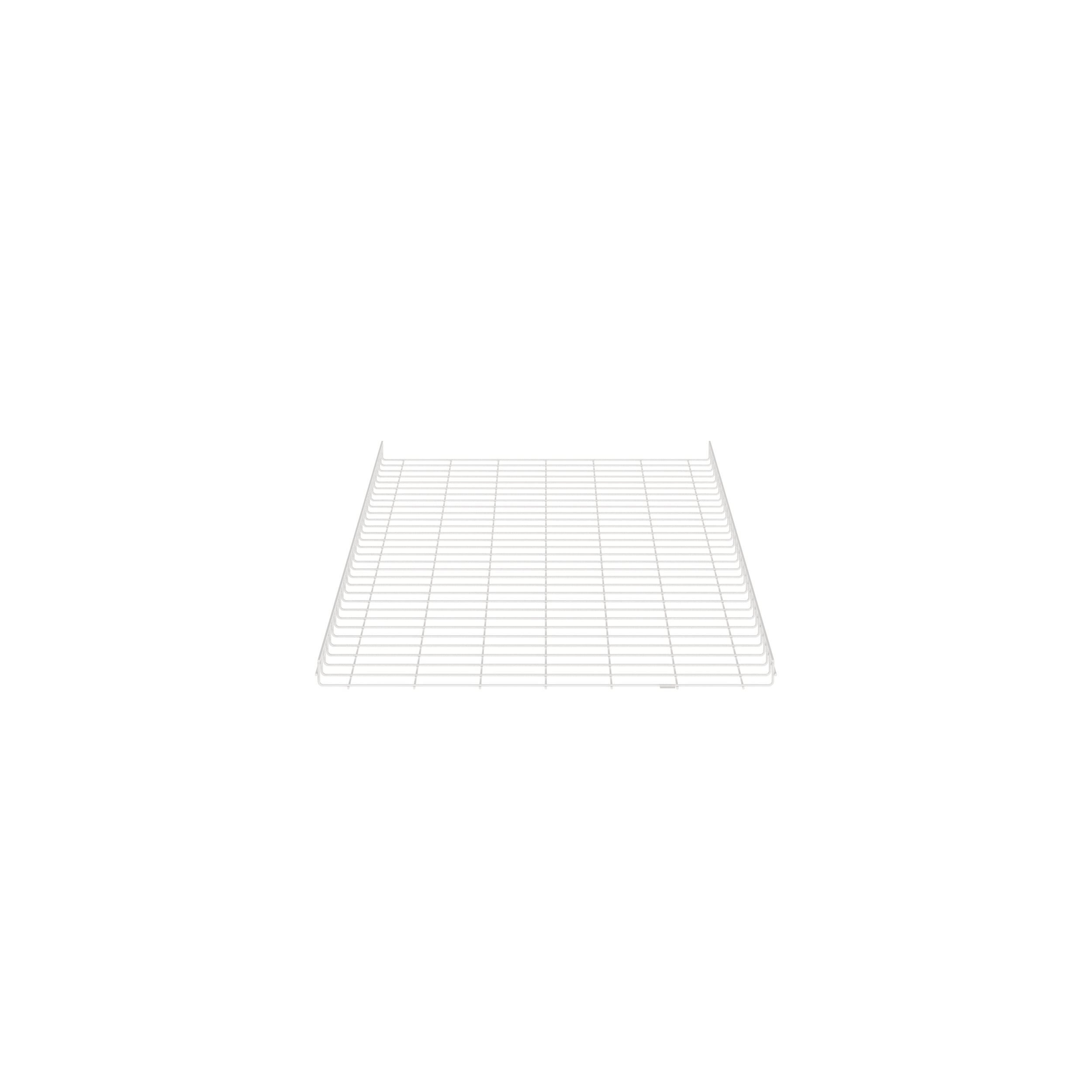 【PWB2X36WH】WIRE BASKET 2" H X 36" W, WHITE